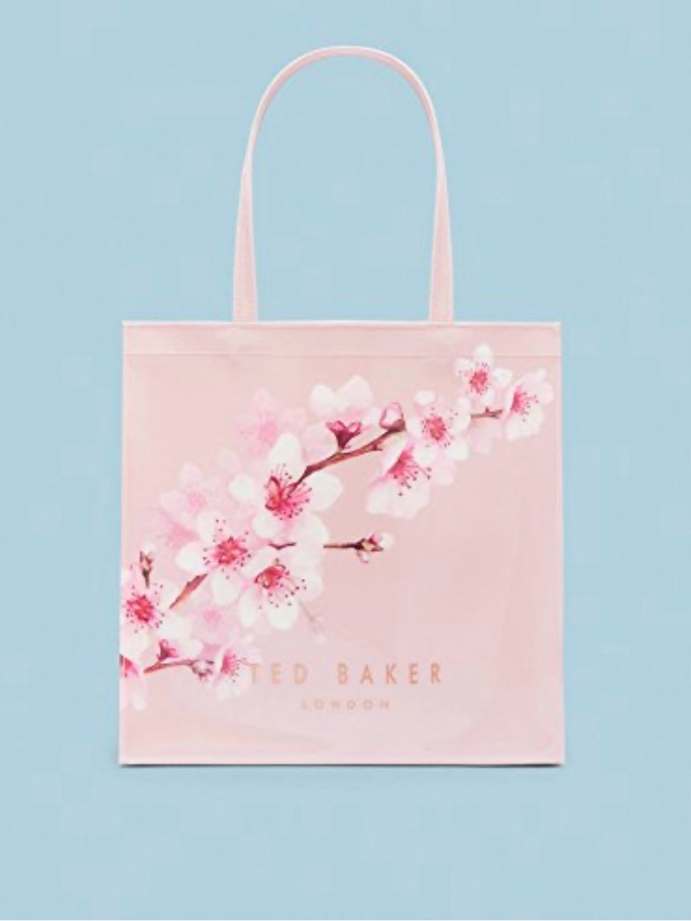 Ted Baker Pink Floral Cherry Blossom Tote
